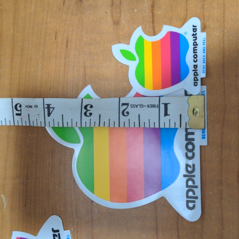 Vintage Apple Computer Stickers - Picture 7 of 7